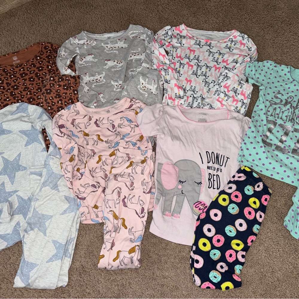 Kids Pajamas Set - Multicolor